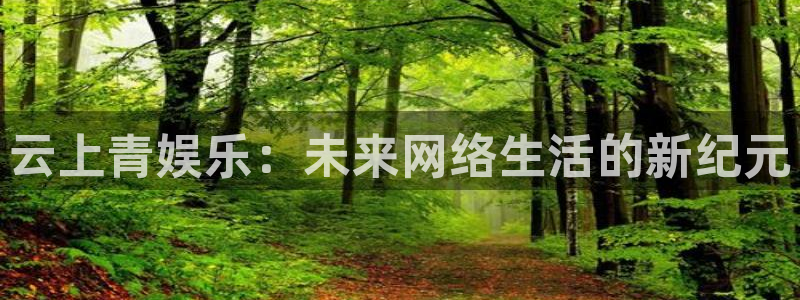 乐天堂fun平台注册入口：云上青娱乐：未来网络生活的新纪元
