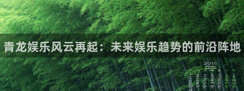 佛山市南海乐天堂fun机电仪器有限公司：青龙娱乐风云再起：未来娱乐趋势的前沿阵地