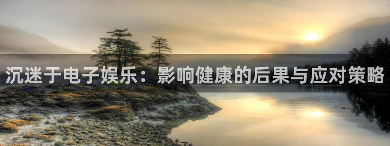 乐天堂fun2体育：沉迷于电子娱乐：影响健康的后果与应对策略