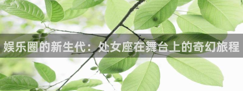 乐天堂fun4登录：娱乐圈的新生代：处女座在舞台上的奇幻旅程
